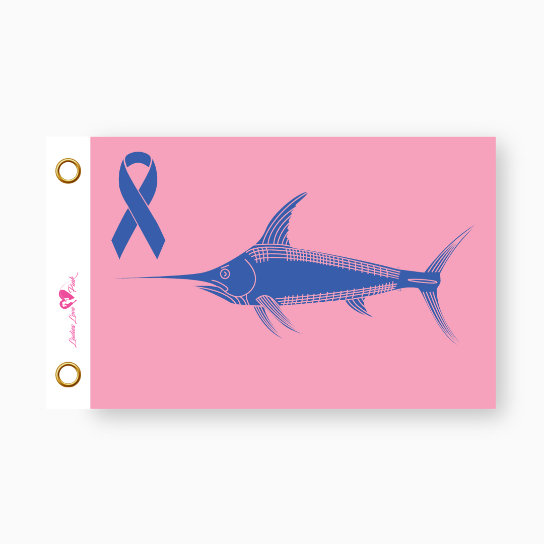 Swordfish - Breast Cancer Ribbon