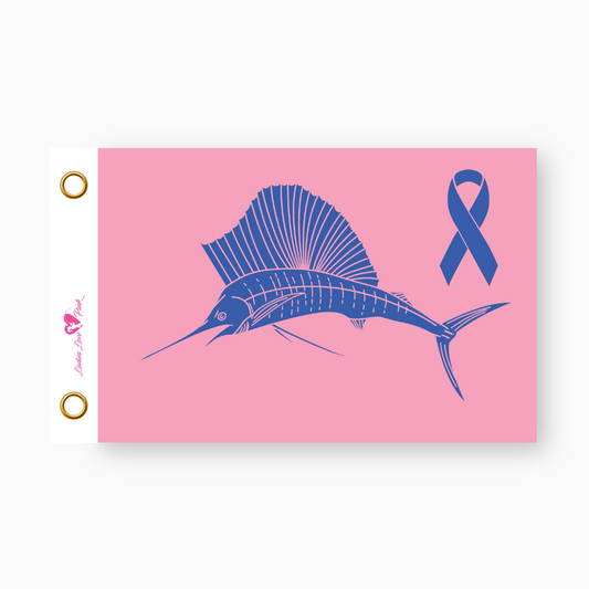 Sailfish - Breast Cancer Ribbon