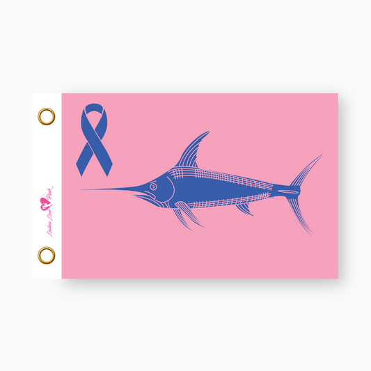 Swordfish - Breast Cancer Ribbon