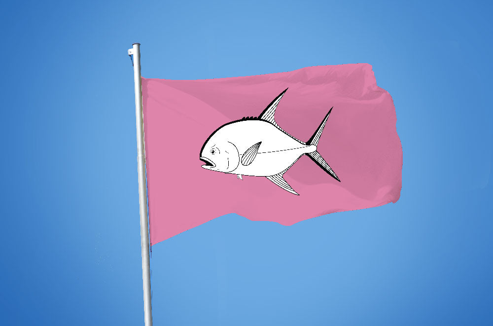 Pink Release Flag - Permit