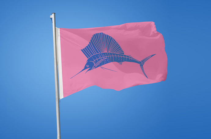 Pink Fishing Flags - Ladies Love Pink